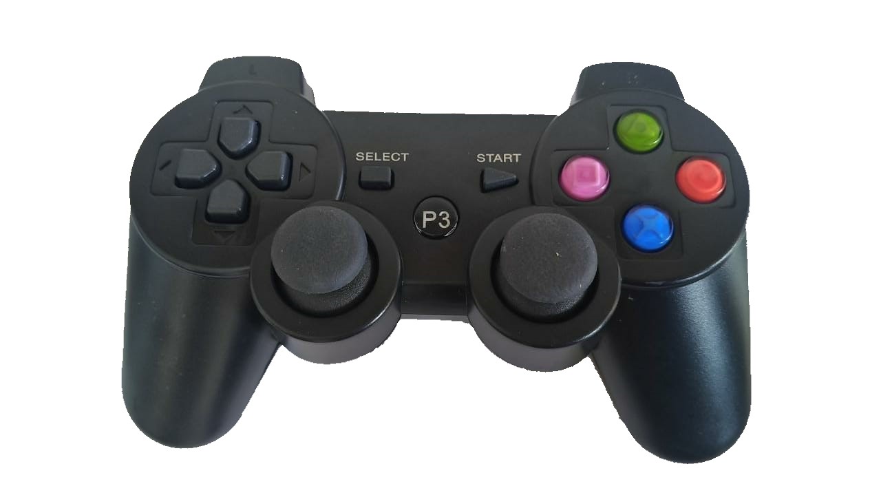  - Joystick - preta - Central - unidade    Cod. CONTROLE SEM FIO PARA PS3